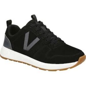 VIONIC Curran Rechelle Nubuck Sneakers Black 9.5